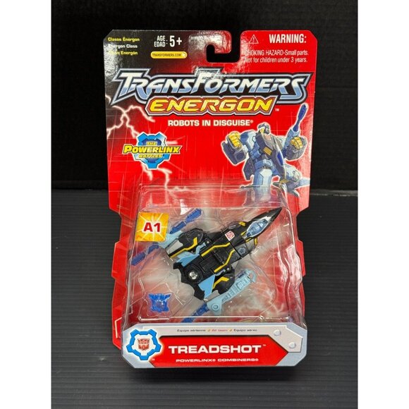 Transformers Energon Treadshot A1 Superion Maximus Powerlinx Combiner Air Team - Picture 1 of 6